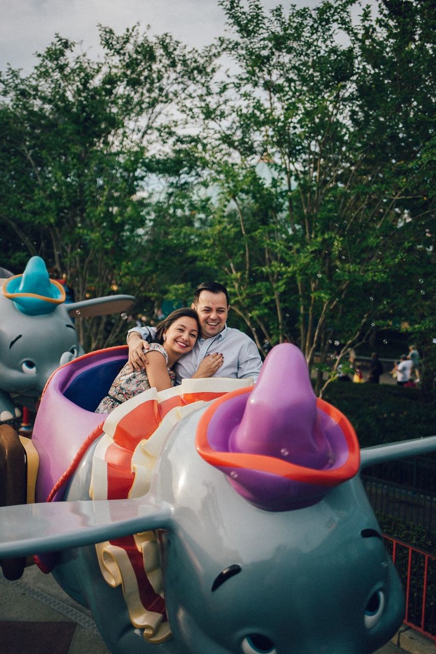 Celebrando Bodas de Papel na Disney (Iman + Safi)